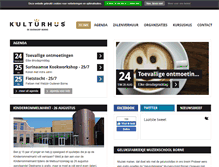 Tablet Screenshot of kulturhusborne.nl